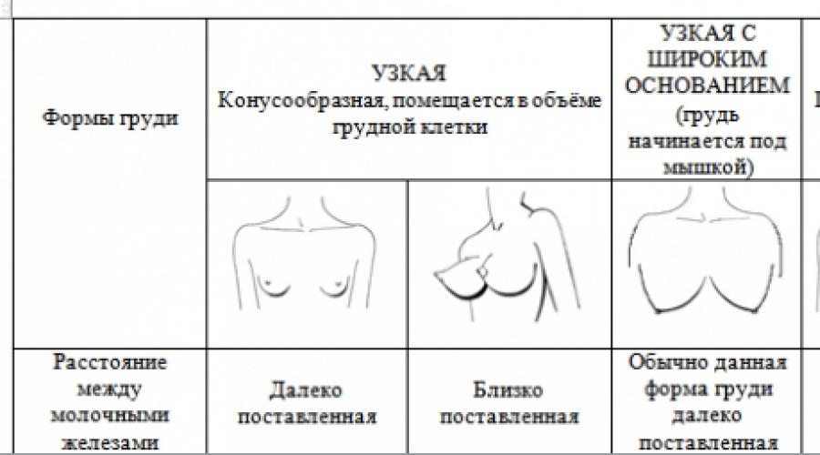 Определяем характер женщины по форме груди. Стало известно, почему мужчинам нравится большая грудь Грудь каплевидной формы