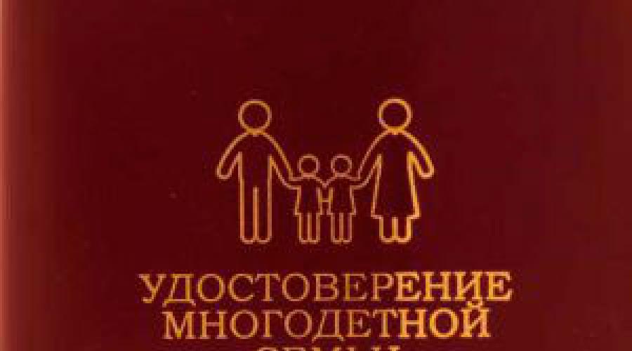 Льготы многодетным семьям на федеральном и региональном уровне. Определение многодетной семьи в законодательстве России? Видео: Какие семьи считаются многодетными